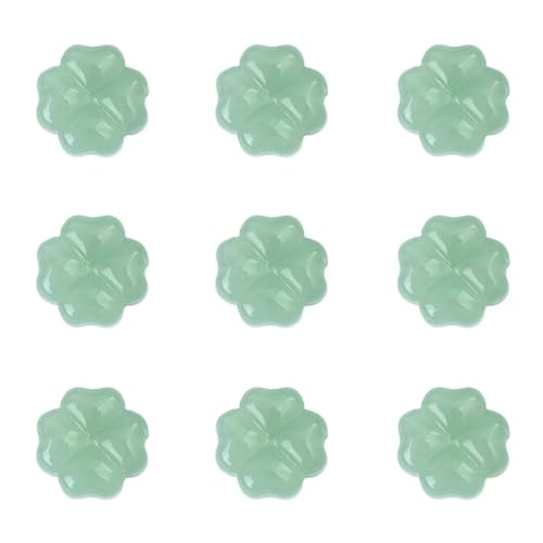 20 Stück/Beutel, transparente Glasperlen in vierblättriger Blumenform, Glücksperlen für die Herstellung von Schmuck, Armbändern und Bastelarbeiten, Stil 4 20 Stück/Beutel, transparente Glasperlen in vierblättriger Blumenform, Glücksperlen für die Herstellung von Schmuck, Armbändern und Bastelarbeiten, Stil 4 von LNHBZ