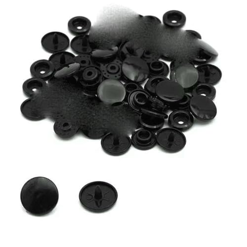 200/400/600 Sets T5 Runde Druckknöpfe Druckknopf für Kleidung DIY Kinderwindeln Lätzchen Druckknopfverschlüsse-B5-600 Sets von LNHBZ