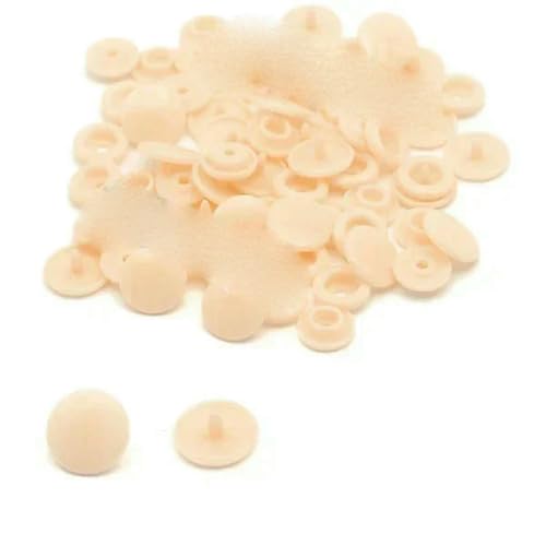 200/400/600 Sets T5 Runde Druckknöpfe Druckknopf für Kleidung DIY Kinderwindeln Lätzchen Druckknopfverschlüsse-B53-400 Sets von LNHBZ
