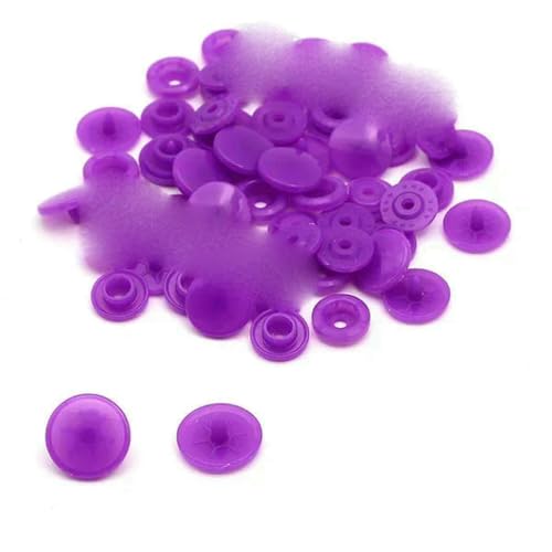 200/400/600 Sets T5 Runde Druckknöpfe Druckknopf für Kleidung DIY Kinderwindeln Lätzchen Druckknopfverschlüsse-B56-600 Sets von LNHBZ