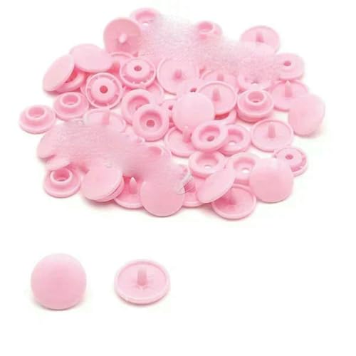 200/400/600 Sets T5 Runde Druckknöpfe Druckknopf für Kleidung DIY Kinderwindeln Lätzchen Druckknopfverschlüsse-B57-400 Sets von LNHBZ