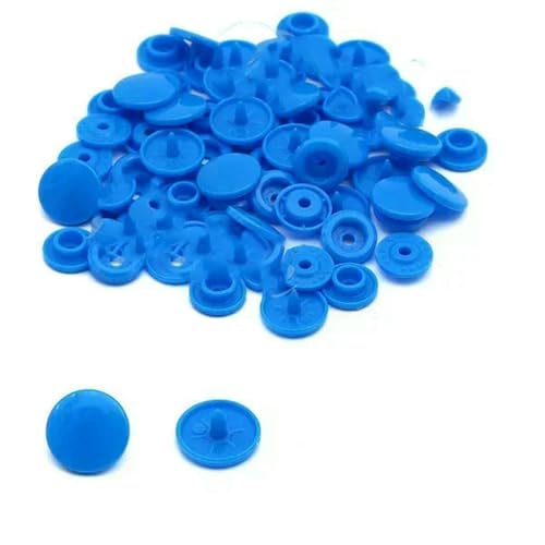 200/400/600 Sets T5 Runde Druckknöpfe Druckknopf für Kleidung DIY Kinderwindeln Lätzchen Druckknopfverschlüsse-B8-400 Sets von LNHBZ
