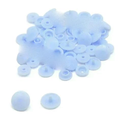 200/400/600 Sets T5 runde Druckknöpfe Druckknopf für Kleidung DIY Kinderwindeln Lätzchen Druckknopfverschlüsse-B20-400 Sets von LNHBZ