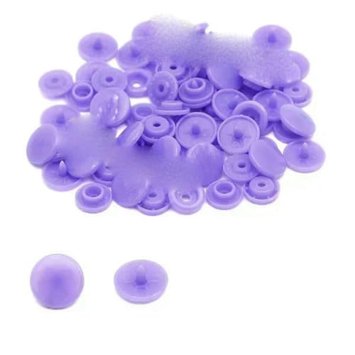 200/400/600 Sets T5 runde Druckknöpfe Druckknopf für Kleidung DIY Kinderwindeln Lätzchen Druckknopfverschlüsse-B28-400 Sets von LNHBZ