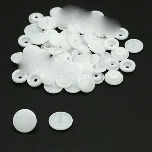 200/400/600 Sets T5 runde Druckknöpfe Druckknopf für Kleidung DIY Kinderwindeln Lätzchen Druckknopfverschlüsse-B3-400 Sets von LNHBZ