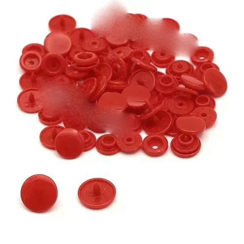 200/400/600 Sets T5 runde Druckknöpfe Druckknopf für Kleidung DIY Kinderwindeln Lätzchen Druckknopfverschlüsse-B38-400 Sets von LNHBZ