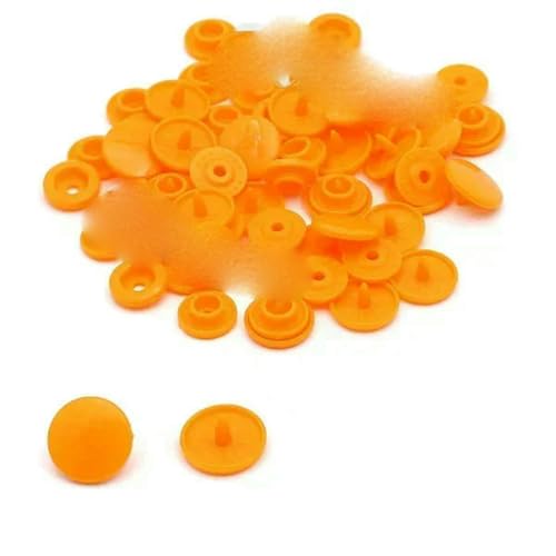 200/400/600 Sets T5 runde Druckknöpfe Druckknopf für Kleidung DIY Kinderwindeln Lätzchen Druckknopfverschlüsse-B40-400 Sets von LNHBZ