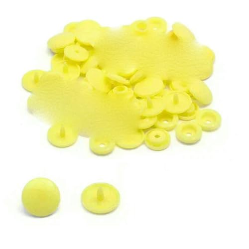 200/400/600 Sets T5 runde Druckknöpfe Druckknopf für Kleidung DIY Kinderwindeln Lätzchen Druckknopfverschlüsse-B7-400 Sets von LNHBZ