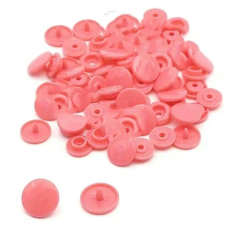 200 Sets Druckknöpfe T5 Runder Knopf für Kleidung Druckknöpfe DIY Kinderwindeln Lätzchen Großhandel-B17-200 Sets von LNHBZ