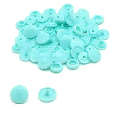 200 Sets Druckknöpfe T5 Runder Knopf für Kleidung Druckknöpfe DIY Kinderwindeln Lätzchen Großhandel-B19-600 Sets von LNHBZ