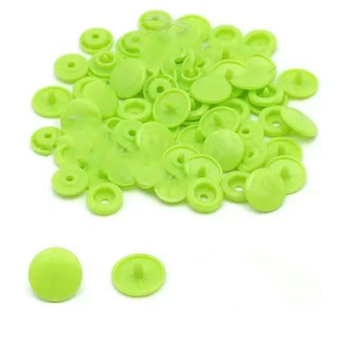 200 Sets Druckknöpfe T5 Runder Knopf für Kleidung Druckknöpfe DIY Kinderwindeln Lätzchen Großhandel-B44-600 Sets von LNHBZ