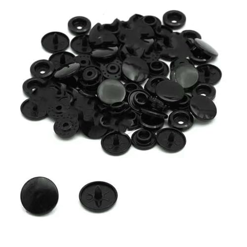 200 Sets Druckknöpfe T5 Runder Knopf für Kleidung Druckknöpfe DIY Kinderwindeln Lätzchen Großhandel-B5-400 Sets von LNHBZ
