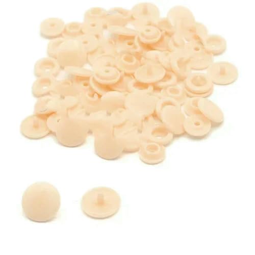 200 Sets Druckknöpfe T5 Runder Knopf für Kleidung Druckknöpfe DIY Kinderwindeln Lätzchen Großhandel-B53-600 Sets von LNHBZ