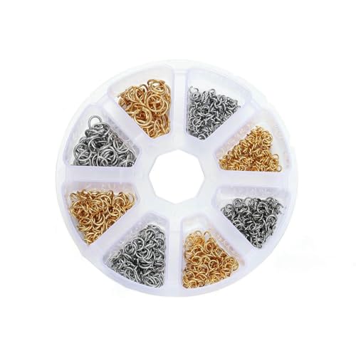 210–400 Stück/Box Schmuckherstellungs-Kits mit Karabinerverschluss, offene Biegeringe, End-Quetschperlen, Box, handgefertigte DIY-Armband-Halsketten-Befunde, Set 14 210–400 Stück/Box Schmuckherstellungs-Kits mit Karabinerverschluss, offene Biegeringe, End-Quetschperlen, Box, handgefertigte DIY-Armband-Halsketten-Befunde, Set 14 von LNHBZ