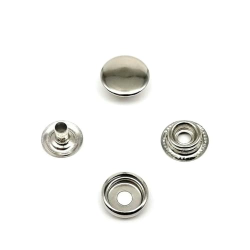 25 Sets 10 mm 12,5 mm 15 mm #633 655 831 201 Metall-Druckknopf-Druckknopf für Ledertaschen, Kleidung, Jacken, Mäntel, Reparaturwerkzeug, Silber 201 25 Sets 10 mm 12,5 mm 15 mm #633 655 831 201 Metall-Druckknopf-Druckknopf für Ledertaschen, Kleidung, Jacken, Mäntel, Reparaturwerkzeug, Silber 201 von LNHBZ