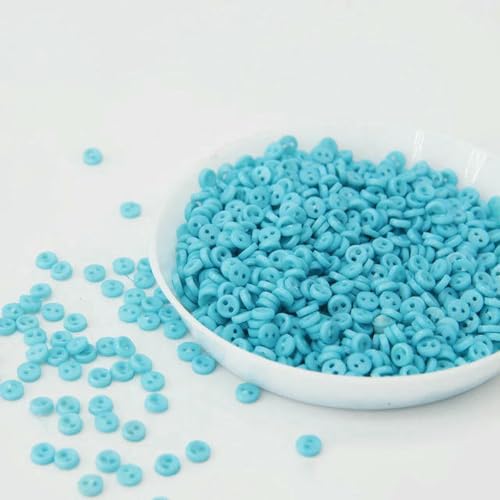 3,0 mm Mini-Knöpfe, Handarbeitsharz, 2 Löcher, Knopf für Cartoon-Puppen, Kleidung, Schuhe, Scrapbooking, Nähkleidung, 14–100 Stück von LNHBZ