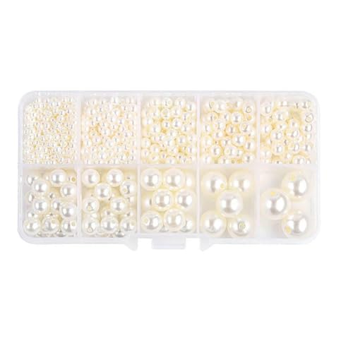 3–14,0 mm Acryl-Imitationsperlen, 800 Stück, DIY-Schmuckherstellungsset für Halsketten, Armbänder, Kunstgegenstände, Dekoration, IV 3–14,0 mm Acryl-Imitationsperlen, 800 Stück, DIY-Schmuckherstellungsset für Halsketten, Armbänder, Kunstgegenstände, Dekoration, IV von LNHBZ