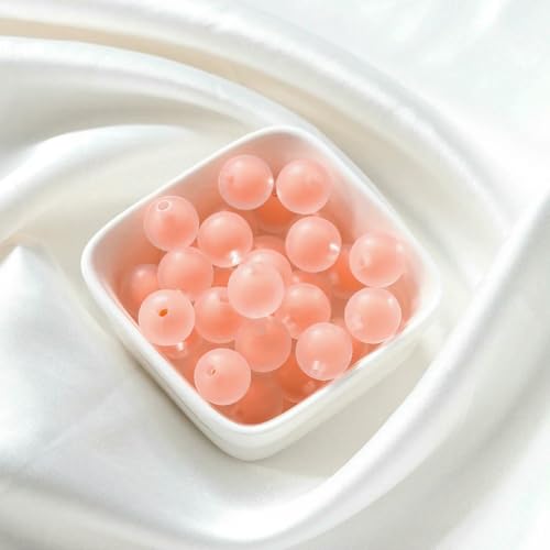 30–50 Stück 8–15 mm runde, transparente, mattierte Acrylperlen in AB-Farbe, lose Abstandsperlen für die Herstellung von DIY-Schmuck, handgefertigtes Zubehör, mattierte Rose, 10 30–50 Stück 8–15 mm runde, transparente, mattierte Acrylperlen in AB-Farbe, lose Abstandsperlen für die Herstellung von DIY-Schmuck, handgefertigtes Zubehör, mattierte Rose, 10 von LNHBZ