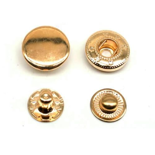 30 Sets Metall-Messing-Druckknöpfe zum Nähen von Knöpfen, Druckknöpfen zum Nähen von Lederhandwerk, Kleidung, Taschen, handgefertigt, DIY 831/633/655/201/203-Gold704 Kupfer-20MM 30 Sets Metall-Messing-Druckknöpfe zum Nähen von Knöpfen, Druckknöpfen zum Nähen von Lederhandwerk, Kleidung, Taschen, handgefertigt, DIY 831/633/655/201/203-Gold704 Kupfer-20MM von LNHBZ
