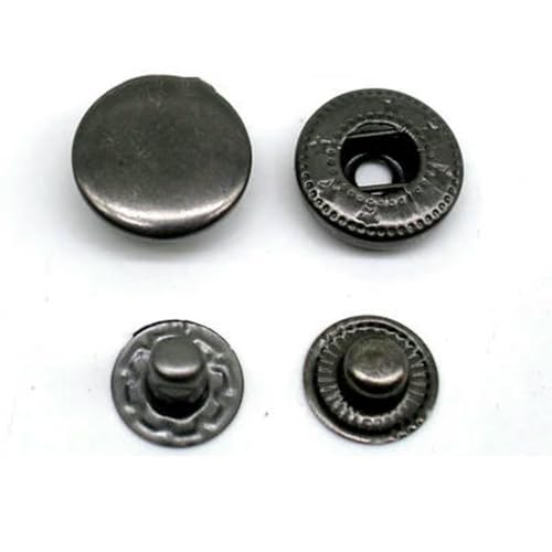 30 Sets Metall-Messing-Druckknöpfe zum Nähen von Knöpfen, Druckknöpfen zum Nähen von Lederhandwerk, Kleidung, Taschen, handgefertigt, DIY 831/633/655/201/203-gunblack702 copper-20MM 30 Sets Metall-Messing-Druckknöpfe zum Nähen von Knöpfen, Druckknöpfen zum Nähen von Lederhandwerk, Kleidung, Taschen, handgefertigt, DIY 831/633/655/201/203-gunblack702 copper-20MM von LNHBZ