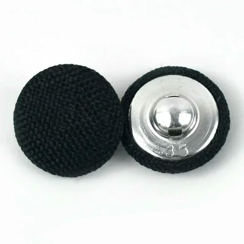 30 Stück 11–30 mm Metall-Leinenknöpfe für Kleidung, Sofakissen, Dekor, runde Schaftknöpfe, DIY-Anzug, Mantel, Nähzubehör, 1 Schwarz, 30 mm 30 Stück 11–30 mm Metall-Leinenknöpfe für Kleidung, Sofakissen, Dekor, runde Schaftknöpfe, DIY-Anzug, Mantel, Nähzubehör, 1 Schwarz, 30 mm von LNHBZ