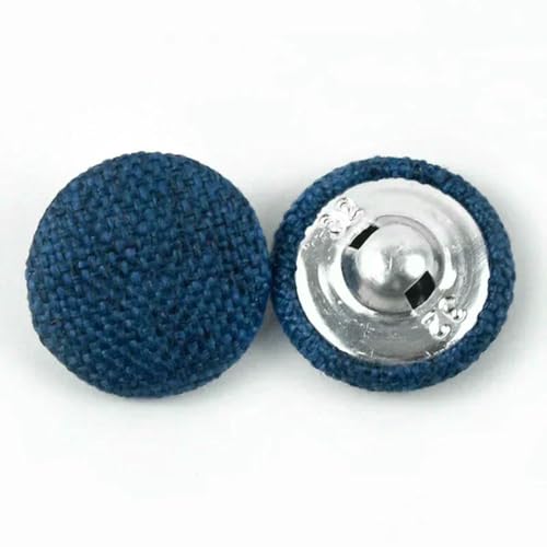 30 Stück 11–30 mm Metall-Leinenknöpfe für Kleidung, Sofakissen, Dekor, runde Schaftknöpfe, DIY-Anzug, Mantel, Nähzubehör, 12 Dunkelblau, 30 mm 30 Stück 11–30 mm Metall-Leinenknöpfe für Kleidung, Sofakissen, Dekor, runde Schaftknöpfe, DIY-Anzug, Mantel, Nähzubehör, 12 Dunkelblau, 30 mm von LNHBZ