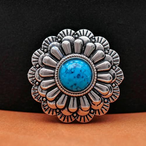 30 mm, 11 Farben, Schönheitsperle, 3D-Blume, Lederhandwerk, Projekt, Gürtel, Zubehör, Sattel, Handtasche, Silber, Conchos, Schraubrückseite, Hellblau, 10 Stück 30 mm, 11 Farben, Schönheitsperle, 3D-Blume, Lederhandwerk, Projekt, Gürtel, Zubehör, Sattel, Handtasche, Silber, Conchos, Schraubrückseite, Hellblau, 10 Stück von LNHBZ