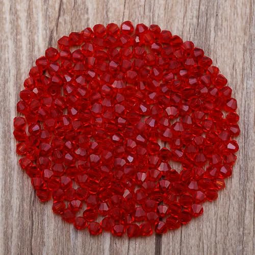 300 Stück exquisite 4,0 mm Doppelkegel-lose Kristallperlen für die Schmuckherstellung, Zubehör, 061-080-062, 4,0 mm 300 Stück exquisite 4,0 mm Doppelkegel-lose Kristallperlen für die Schmuckherstellung, Zubehör, 061-080-062, 4,0 mm von LNHBZ