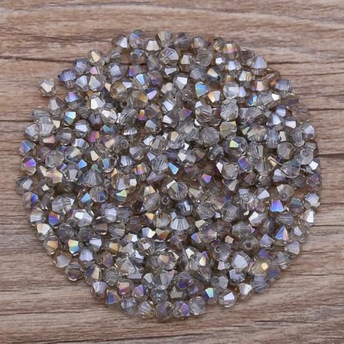 300 Stück exquisite 4,0 mm Doppelkegel-lose Kristallperlen für die Schmuckherstellung, Zubehör, 061-080-063-4,0 mm 300 Stück exquisite 4,0 mm Doppelkegel-lose Kristallperlen für die Schmuckherstellung, Zubehör, 061-080-063-4,0 mm von LNHBZ