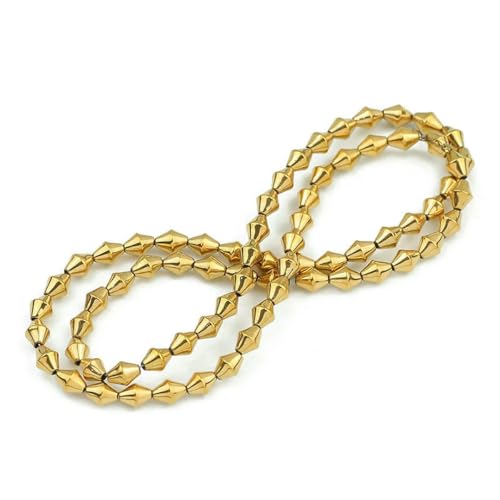 3A+ Retentionsfarbe Verschiedene Formen Stern Herz Hämatit Naturstein Vergoldete lose Perlen zur Schmuckherstellung DIY Armbänder-HDS473 3A+ Retentionsfarbe Verschiedene Formen Stern Herz Hämatit Naturstein Vergoldete lose Perlen zur Schmuckherstellung DIY Armbänder-HDS473 von LNHBZ