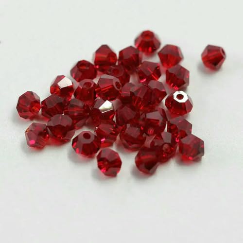 4,0 mm glänzende Kristallperlen, Doppelkegelperle, Glasperle, lose Abstandsperlen für Armbänder, DIY-Schmuckherstellung, 200 Stück, siam, 4,0 mm 4,0 mm glänzende Kristallperlen, Doppelkegelperle, Glasperle, lose Abstandsperlen für Armbänder, DIY-Schmuckherstellung, 200 Stück, siam, 4,0 mm von LNHBZ