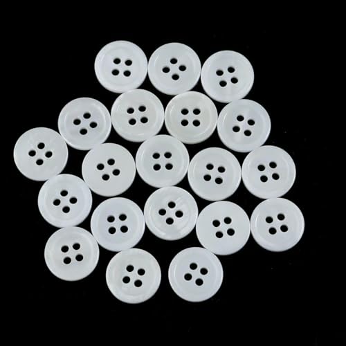 5–20 Stück/Los 9–25 mm weiße natürliche Muschelknöpfe 2/4 Löcher runde Muschel Nähzubehör für Kleidung Hemd DIY Bastelmaterialien-4 Löcher 11,5 mm 20 Stück 5–20 Stück/Los 9–25 mm weiße natürliche Muschelknöpfe 2/4 Löcher runde Muschel Nähzubehör für Kleidung Hemd DIY Bastelmaterialien-4 Löcher 11,5 mm 20 Stück von LNHBZ