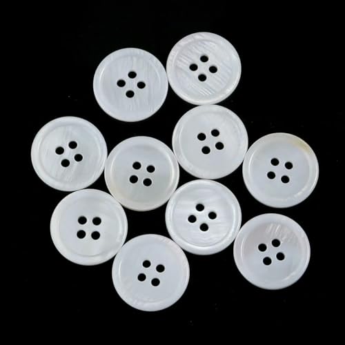 5–20 Stück/Los 9–25 mm weiße natürliche Muschelknöpfe 2/4 Löcher runde Muschel Nähzubehör für Kleidung Hemd DIY Bastelmaterialien-4 Löcher 15 mm 10 Stück 5–20 Stück/Los 9–25 mm weiße natürliche Muschelknöpfe 2/4 Löcher runde Muschel Nähzubehör für Kleidung Hemd DIY Bastelmaterialien-4 Löcher 15 mm 10 Stück von LNHBZ