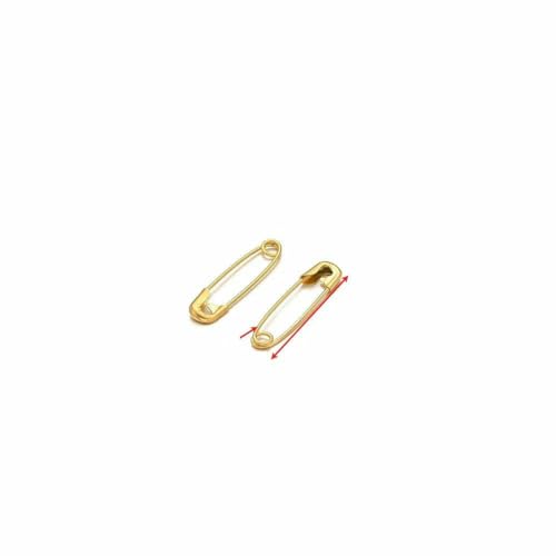 50/20 Stück Edelstahl Gold Sicherheitsnadeln Große Metallnadeln DIY Kleine Brosche Nähwerkzeug Kleidungsherstellung Zubehör Großhandel-20 Stück-Gold 23,0 mm von LNHBZ