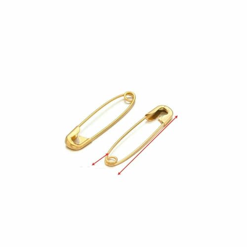 50/20 Stück Edelstahl Gold Sicherheitsnadeln Große Metallnadeln DIY Kleine Brosche Nähwerkzeug Kleidungsherstellung Zubehör Großhandel-20 Stück-Gold 38 mm von LNHBZ