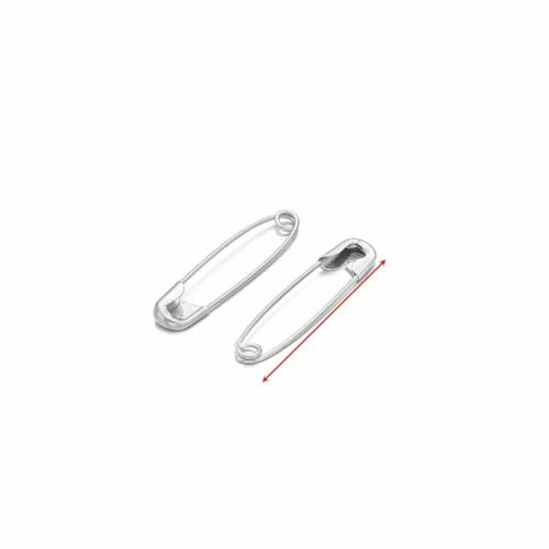 50/20 Stück Edelstahl Gold Sicherheitsnadeln Große Metallnadeln DIY Kleine Brosche Nähwerkzeug Kleidungsherstellung Zubehör Großhandel-50 Stück-Stahl 33,0 mm von LNHBZ