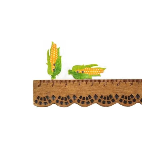 50 Stück 1,3–3 cm/Truthahn/Ahorn/Mais Tannenzapfen Gemischte Holzknöpfe für handgefertigte Kleidung Scrapbooking Nähen Dekorative C4130-5- 50 Stück 1,3–3 cm/Truthahn/Ahorn/Mais Tannenzapfen Gemischte Holzknöpfe für handgefertigte Kleidung Scrapbooking Nähen Dekorative C4130-5- von LNHBZ