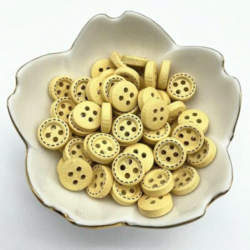 50 Stück 10 mm 4-Loch Mini-Farbknöpfe für Kinder, Holzknöpfe, Kleidung, Hochzeitsdekoration, Nähzubehör-60 50 Stück 10 mm 4-Loch Mini-Farbknöpfe für Kinder, Holzknöpfe, Kleidung, Hochzeitsdekoration, Nähzubehör-60 von LNHBZ
