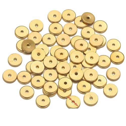 50 Stück Edelstahl-Abstandshalterperlen in Schneeflocken-Blumenform, vergoldet, lose Perlenkappe für DIY-Handarbeiten, Schmuckherstellung, Armband, rund, g6 50 Stück Edelstahl-Abstandshalterperlen in Schneeflocken-Blumenform, vergoldet, lose Perlenkappe für DIY-Handarbeiten, Schmuckherstellung, Armband, rund, g6 von LNHBZ