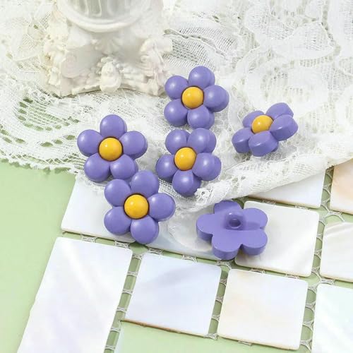 50 Stück Knöpfe Blumen-Handnähknöpfe Bastelknöpfe Kinderknöpfe für DIY-Kinderkleidung 15/18 mm-Lila-15 mm 50 Stück 50 Stück Knöpfe Blumen-Handnähknöpfe Bastelknöpfe Kinderknöpfe für DIY-Kinderkleidung 15/18 mm-Lila-15 mm 50 Stück von LNHBZ