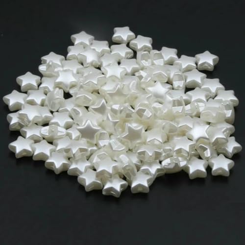 50 Stück Liebesherzperlen, Kunstperlen, Acrylperlen zur Schmuckherstellung, lose Abstandsperlen, DIY-Halsketten, Armbandzubehör, Stern, 11 mm 50 Stück Liebesherzperlen, Kunstperlen, Acrylperlen zur Schmuckherstellung, lose Abstandsperlen, DIY-Halsketten, Armbandzubehör, Stern, 11 mm von LNHBZ