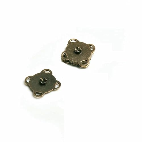 5er-Set Metall-Druckknopf, Magnetverschluss, Schnalle für Kleidung, Tasche, DIY, Basteln, Nähzubehör, 10 mm, 15 mm, 18 mm - 10 mm, Bronze 5er-Set Metall-Druckknopf, Magnetverschluss, Schnalle für Kleidung, Tasche, DIY, Basteln, Nähzubehör, 10 mm, 15 mm, 18 mm - 10 mm, Bronze von LNHBZ
