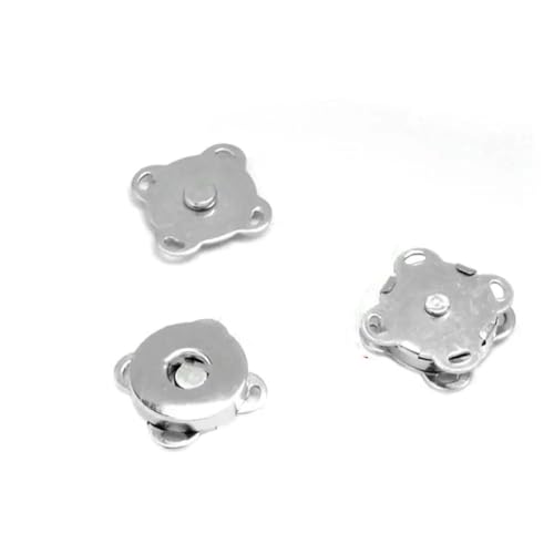 5er-Set Metall-Druckknopf, Magnetverschluss, Schnalle für Kleidung, Tasche, DIY, Basteln, Nähzubehör, 10 mm, 15 mm, 18 mm – 14,5 mm, Silber 5er-Set Metall-Druckknopf, Magnetverschluss, Schnalle für Kleidung, Tasche, DIY, Basteln, Nähzubehör, 10 mm, 15 mm, 18 mm – 14,5 mm, Silber von LNHBZ