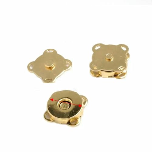 5er-Set Metall-Druckknopf, Magnetverschluss, Schnalle für Kleidung, Tasche, DIY, Basteln, Nähzubehör, 10 mm, 15 mm, 18 mm - 14,5 mm, golden 5er-Set Metall-Druckknopf, Magnetverschluss, Schnalle für Kleidung, Tasche, DIY, Basteln, Nähzubehör, 10 mm, 15 mm, 18 mm - 14,5 mm, golden von LNHBZ