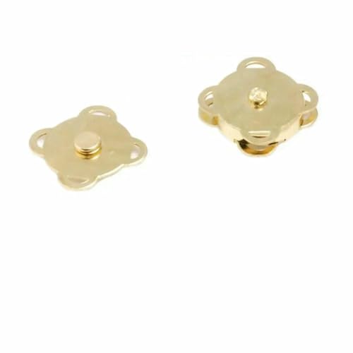 5er-Set Metall-Druckknopf, Magnetverschluss, Schnalle für Kleidung, Tasche, DIY, Basteln, Nähzubehör, 10 mm, 15 mm, 18 mm - 18,5 mm, golden 5er-Set Metall-Druckknopf, Magnetverschluss, Schnalle für Kleidung, Tasche, DIY, Basteln, Nähzubehör, 10 mm, 15 mm, 18 mm - 18,5 mm, golden von LNHBZ