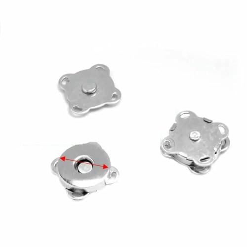 5er-Set Metall-Magnetknopf, Magnetverschluss, Schnalle für Kleidung, Tasche, DIY, Basteln, Nähzubehör, 10 mm, 15 mm, 18 mm - 14,5 mm, Silber 5er-Set Metall-Magnetknopf, Magnetverschluss, Schnalle für Kleidung, Tasche, DIY, Basteln, Nähzubehör, 10 mm, 15 mm, 18 mm - 14,5 mm, Silber von LNHBZ