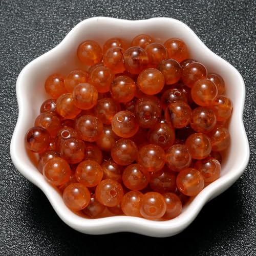 6–18 mm Farbverlauf-Acrylperlen, rund, Katzenauge, lose Abstandsperlen für die Schmuckherstellung, DIY, handgefertigtes Armband, Halskettenzubehör, 29–12 mm (30 Stück) von LNHBZ