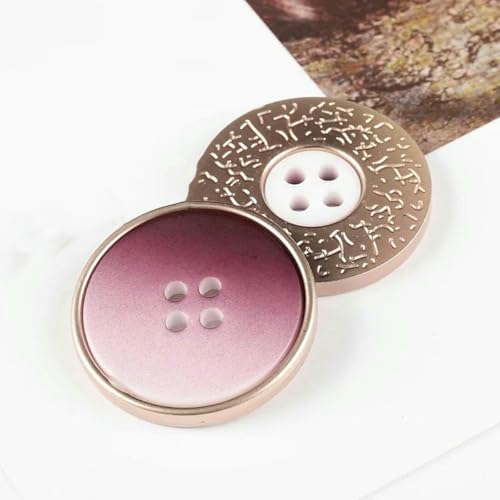 6 Stück Harzknöpfe mit 4 Löchern, Nähzubehör, Größe komplett für Kleidung, dekorative Metallknöpfe, handgefertigt, DIY, Rot, 25 mm 6 Stück Harzknöpfe mit 4 Löchern, Nähzubehör, Größe komplett für Kleidung, dekorative Metallknöpfe, handgefertigt, DIY, Rot, 25 mm von LNHBZ