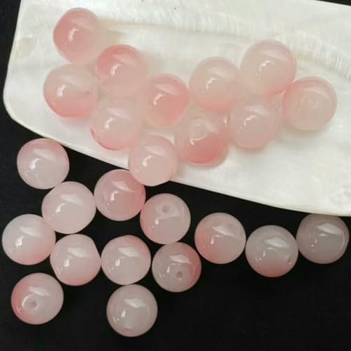 8 mm/50 Stück süße zweifarbige Glasperlen für handgefertigte DIY-Armbänder, Halsketten, Schmuckherstellung, dekorative Perlen, Pfirsichweiß, 8 mm 8 mm/50 Stück süße zweifarbige Glasperlen für handgefertigte DIY-Armbänder, Halsketten, Schmuckherstellung, dekorative Perlen, Pfirsichweiß, 8 mm von LNHBZ