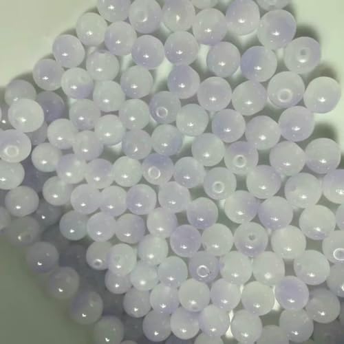 8 mm/50 Stück süße zweifarbige lose Glasperlen für handgefertigte DIY-Armbänder, Halsketten, Schmuckherstellung, dekorative Perlen – Lila Weiß – 8 mm 8 mm/50 Stück süße zweifarbige lose Glasperlen für handgefertigte DIY-Armbänder, Halsketten, Schmuckherstellung, dekorative Perlen – Lila Weiß – 8 mm von LNHBZ